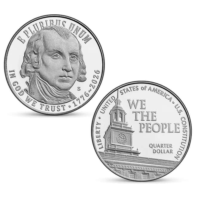 2026-S Semiquincentennial Proof Quarters 5-Coin Set
