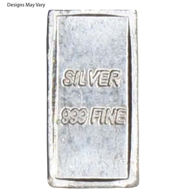 5 Grain Generic Silver Bar .999 Fine