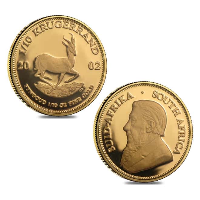 2002 South African Krugerrand Veldpond Centenary Commem 5-Coin Proof Set (w/Box & COA)