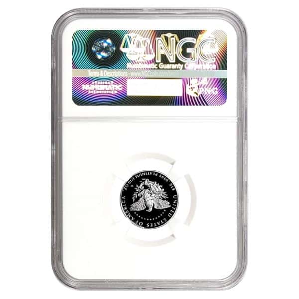 2005-W 1.85 oz Platinum American Eagle 4-Coin Proof Set NGC PF 70/69 UCAM - Low Minatge!