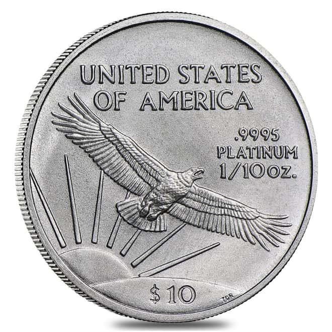 2005 Platinum American Eagle (Statue of Liberty) - 4 coin year set 