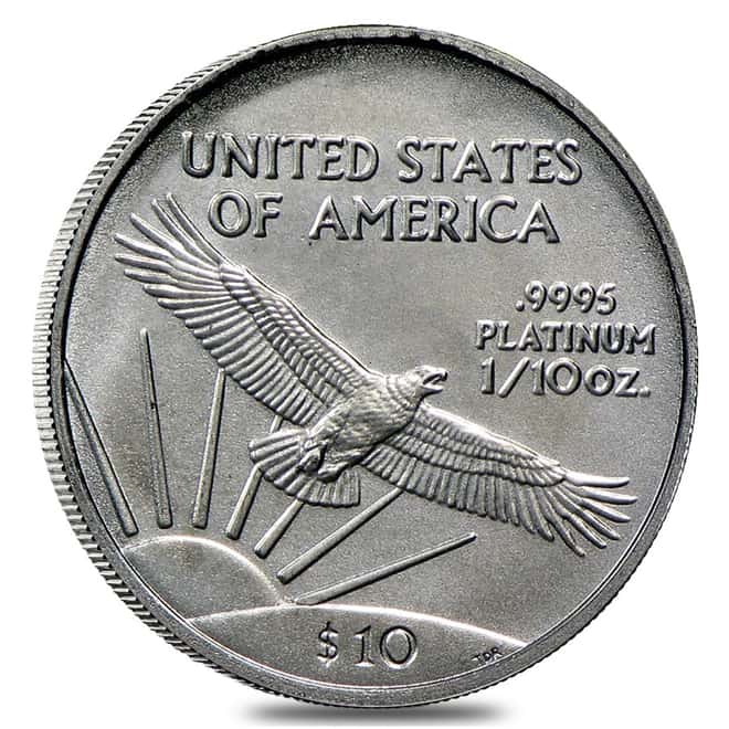 2007 Platinum American Eagle (Statue of Liberty) - 4 coin year set  