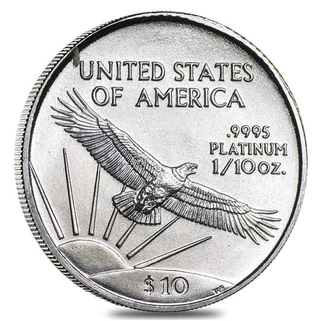 2004 Platinum American Eagle (Statue of Liberty) - 4 coin year set 