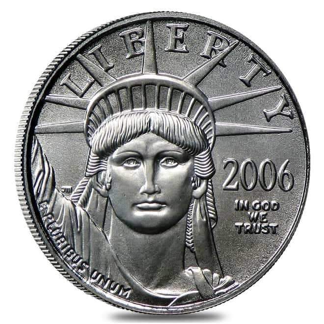 2006 Platinum American Eagle (Statue of Liberty) - 4 coin year set  
