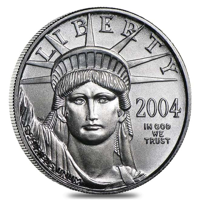 2004 Platinum American Eagle (Statue of Liberty) - 4 coin year set 
