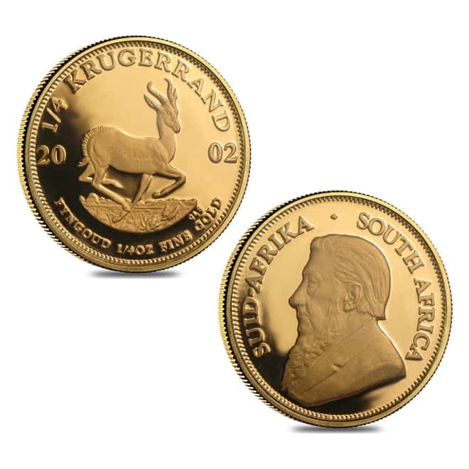2002 South African Krugerrand Veldpond Centenary Commem 5-Coin Proof Set (w/Box & COA)