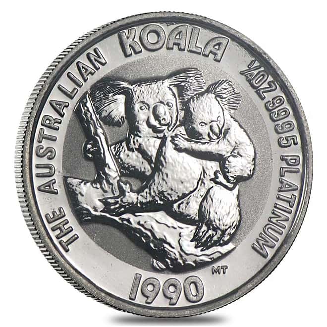 \\D3X7Q842\Internal-Images\Kate\Images for the web site\Platinum\Platinum Coins\Australia\Koala\1990\1990 Australian Platinum Koala 1.9 oz .9995 Fine 5-coin Set
