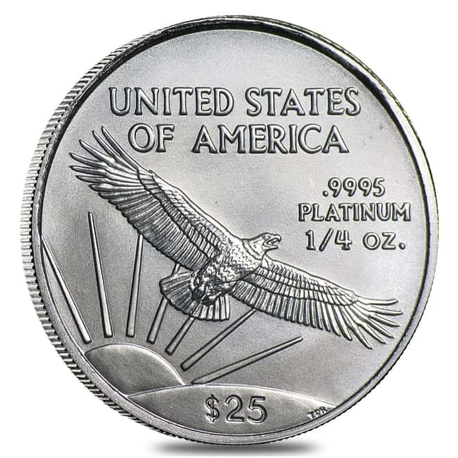 2007 Platinum American Eagle (Statue of Liberty) - 4 coin year set  