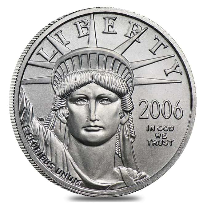 2006 Platinum American Eagle (Statue of Liberty) - 4 coin year set  