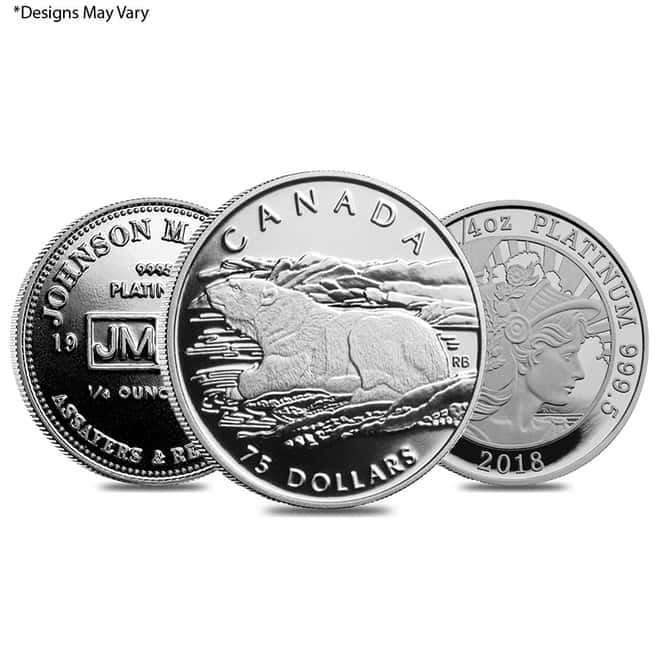 1/4 oz Platinum Round/Coin Random .9995 Fine (Secondary Market)