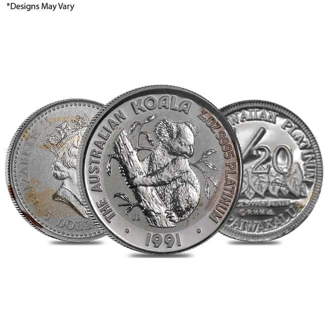 1/20 oz Platinum Round/Coin Random .9995 Fine (Secondary Market)