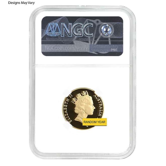 0.2948 oz Gold Australian Koala $200 NGC/PCGS MS/PF 70 (Random Year)