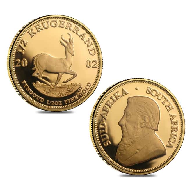 2002 South African Krugerrand Veldpond Centenary Commem 5-Coin Proof Set (w/Box & COA)