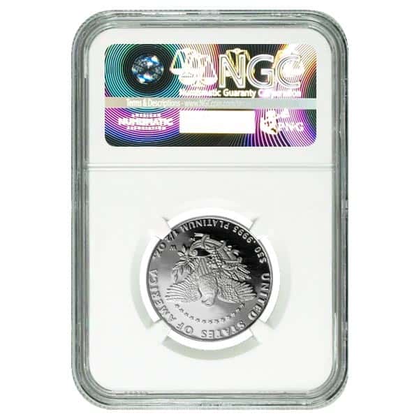 2005-W 1.85 oz Platinum American Eagle 4-Coin Proof Set NGC PF 70/69 UCAM - Low Minatge!