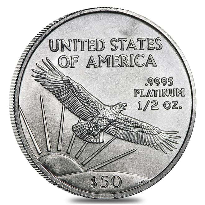 2005 Platinum American Eagle (Statue of Liberty) - 4 coin year set 