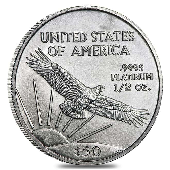 2007 Platinum American Eagle (Statue of Liberty) - 4 coin year set  