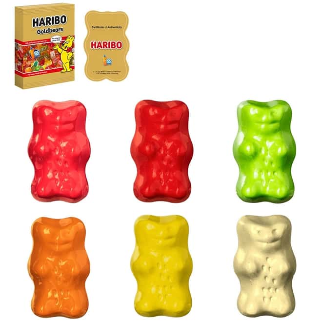 2022 Samoa 3 oz Silver HARIBO Goldbears 100th Ann. 6-Coin Set .999 Fine (w/Box & COA)