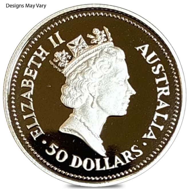 1/2 oz Proof Platinum Australian Koala Perth Mint (Random Year)