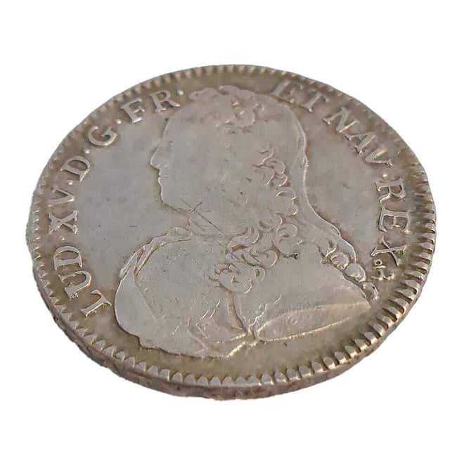 1/2 Ecu France Silver Coin Avg Circ (Random Year)