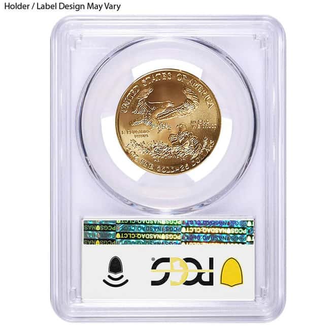1/2 oz $25 Gold American Eagle PCGS MS 70 FDOI (Random Year)
