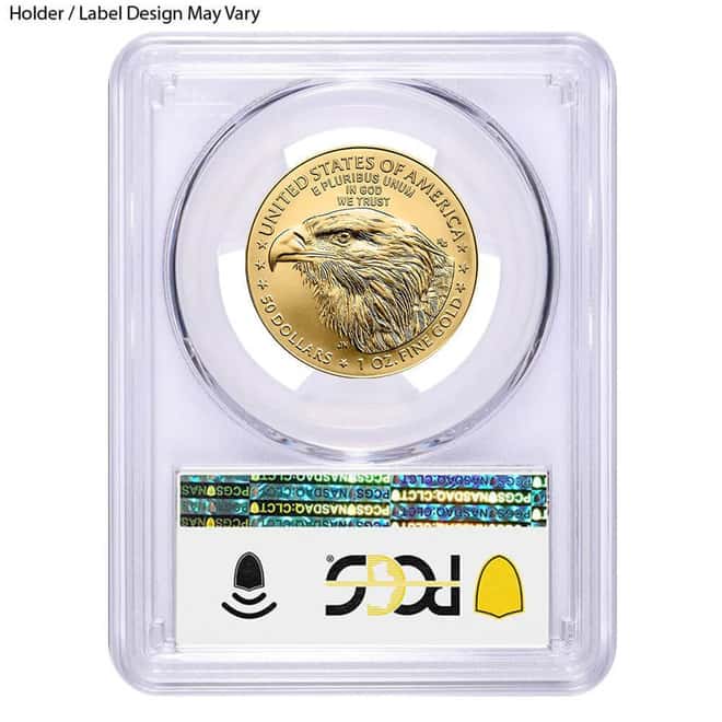 1/2 oz $25 Gold American Eagle PCGS MS 70 FDOI (Random Year)