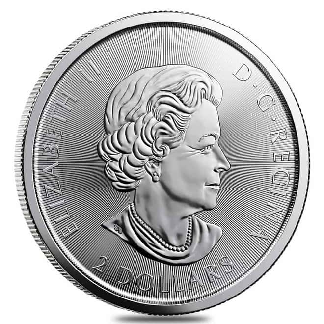 Tube of 20 - 1/2 oz Canada Red-Tailed Hawk Silver Coin BU (Random Year)
