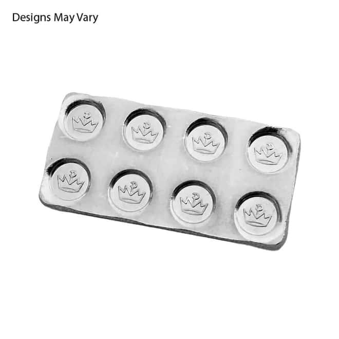 1/4 oz Monarch Precious Metals Building Block Silver Bar .999 Fine
