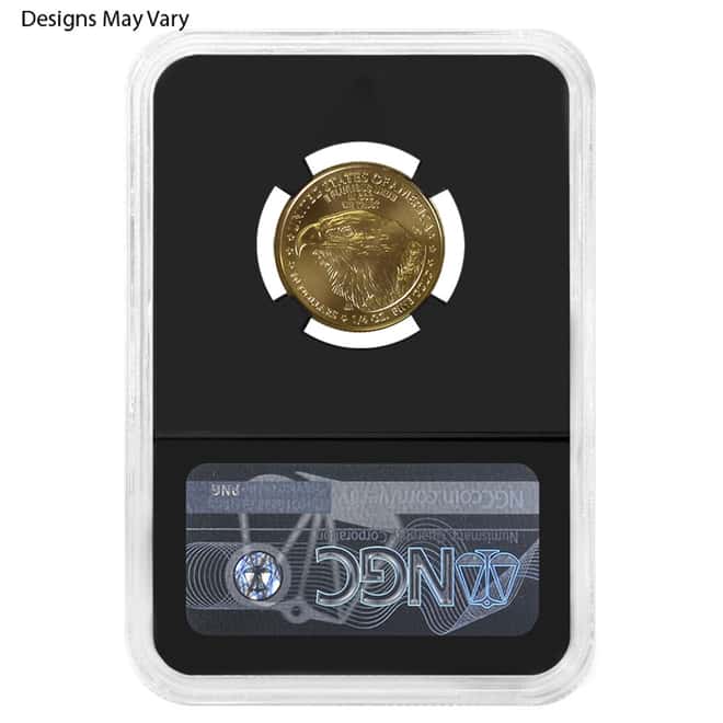 1/4 oz $10 Gold American Eagle NGC MS 70 FDOI (Random Year)