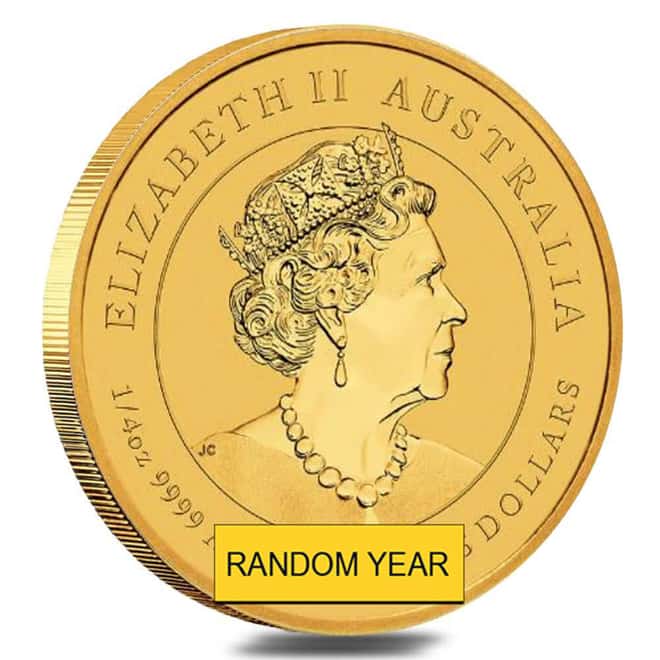 1/4 oz Australian Gold Florin Perth Mint BU (Random Year)