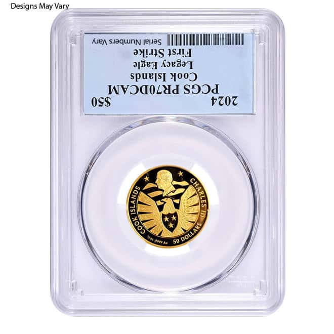 1/4 oz Gold Coin Random Mint .999+ Fine NGC/PCGS MS/PF 70