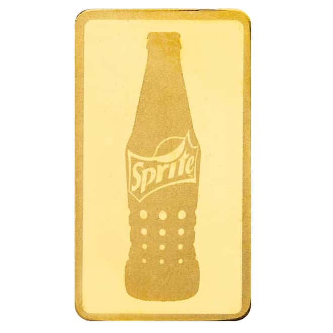 Box of 20 - 1 Gram Sprite® 65th Ann. Gold Bar .9999 (in TEP)