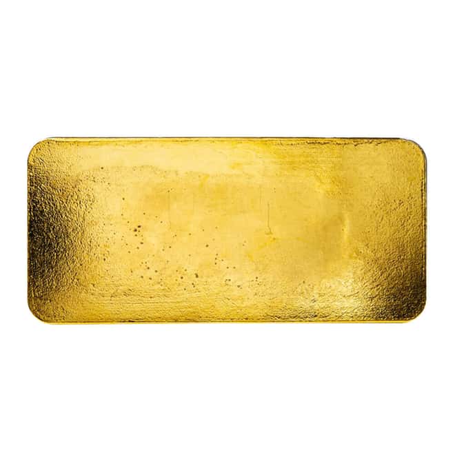 1 Kilo APMEX Cast Poured Gold Bar .9999 Fine