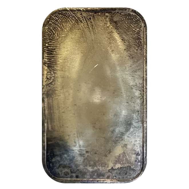 1 oz Vintage Christmas Art Silver Bar .999 Fine (Random Design)
