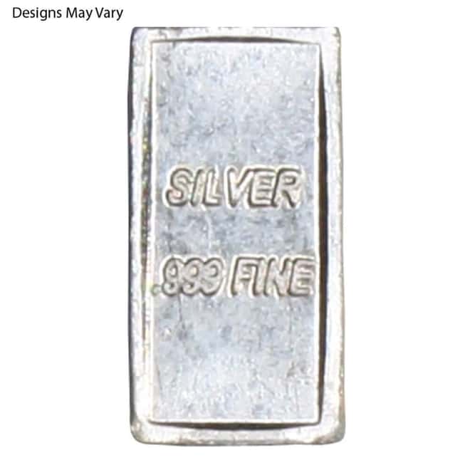 10 Grain Generic Silver Bar .999 Fine