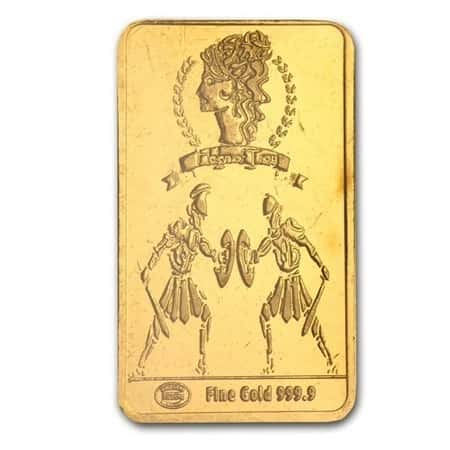 10 gram Istanbul Gold Refinery Trojan Horse Bar (In Assay)