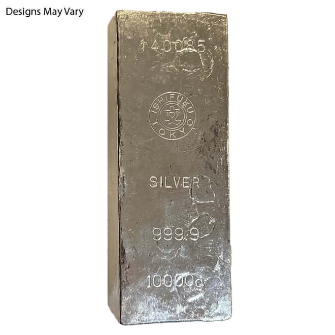 10 Kilo Generic Silver Bar .999 Fine
