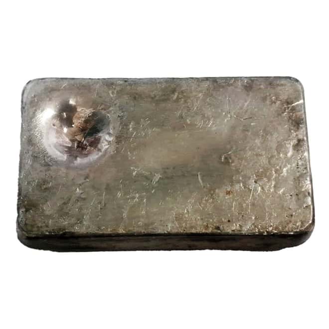 10.55 oz Capital Metals Vintage Silver Bar .999+ Fine