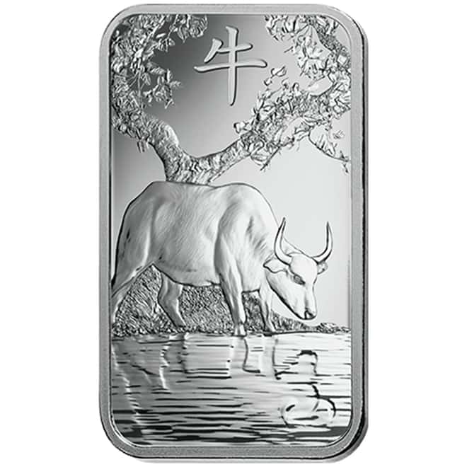 100 gram PAMP Suisse Year of the Ox Silver Bar (In Assay)