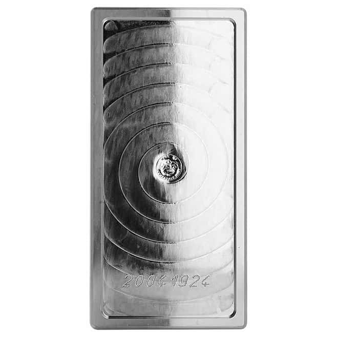 100 oz Academy Stackable Silver Bar .999+ Fine