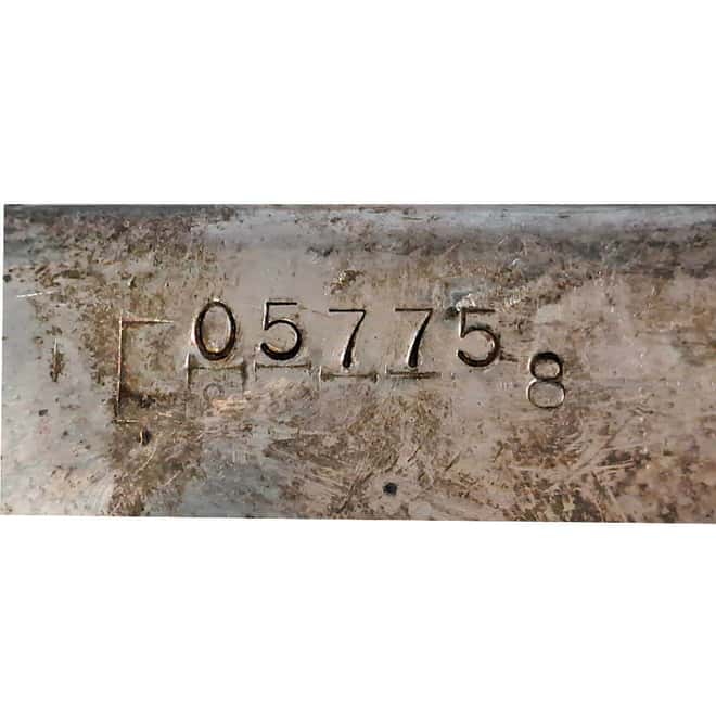 100 oz Johnson Matthey (JM) Serial Number Error Vintage Silver Bar .999 Fine