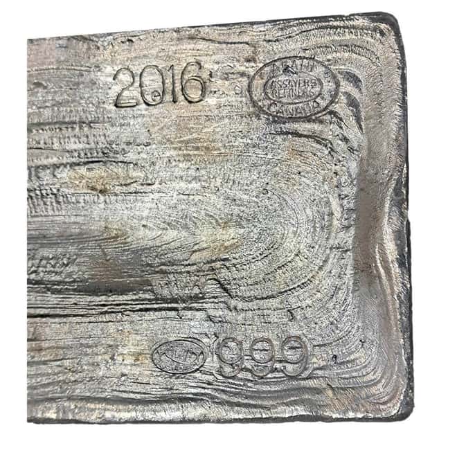 1024.2 oz Asahi Silver Bar .999 Fine