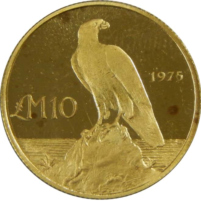 1975 Malta 4th Series Gold 3-coin Set