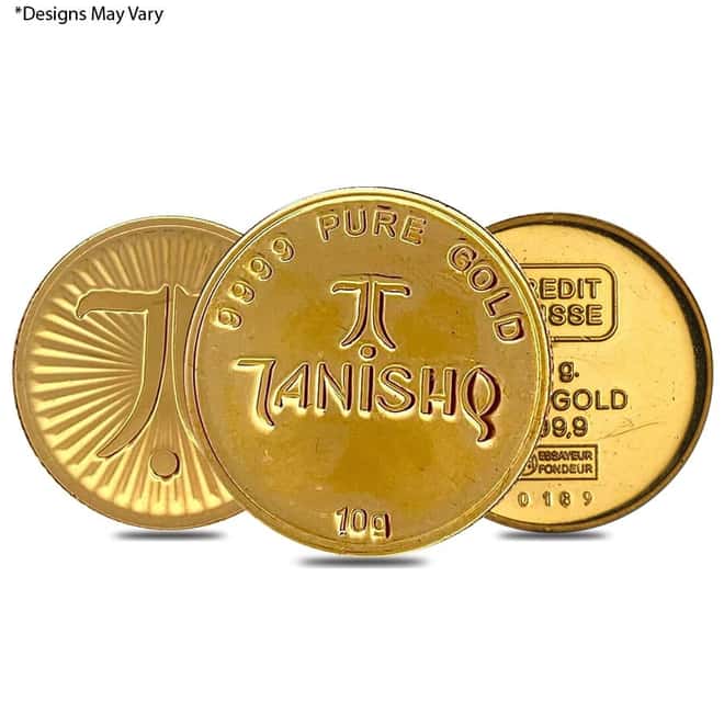 10 gram Generic Gold Round .999+ Fine (Secondary Market)