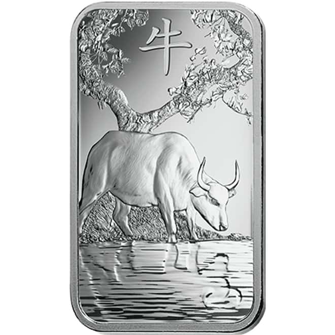 10 gram PAMP Suisse Year of the Ox Silver Bar (In Assay)