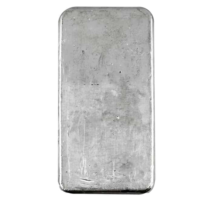 10 oz Dillon Gage Metals (DG) Silver Cast Bar .999 Fine