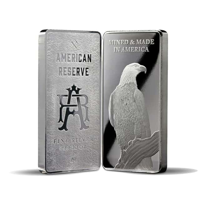 10 oz Asahi American Reserve Silver Bar .999 Fine Sealed