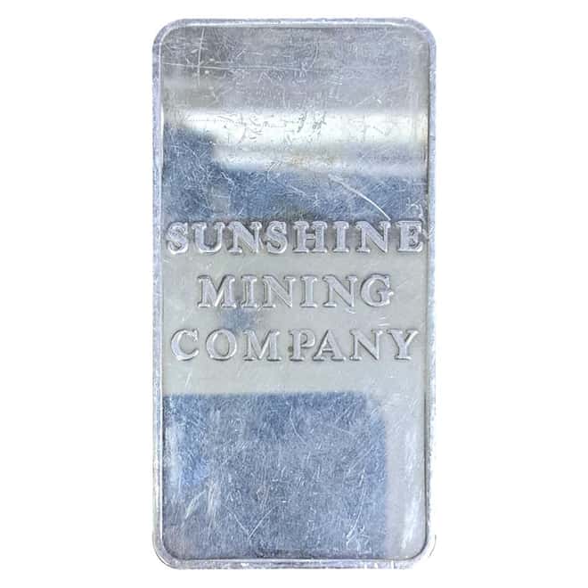 10 oz Coors Light Silver Bullet Silver Bar .999 Fine