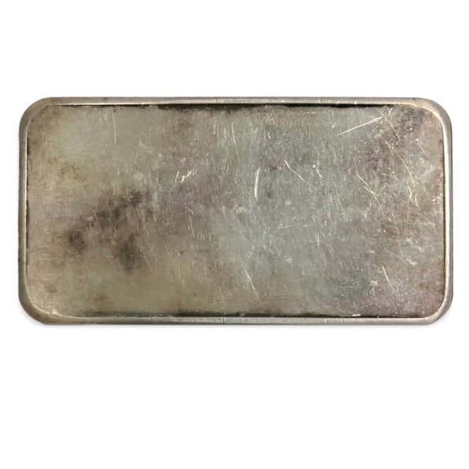 10 oz Engelhard Canada Bull Logo Silver Bar .999+ Fine (2nd Series, Wide Spacing)