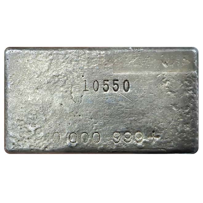10 oz Engelhard LDACI Commodities Robert A. Mackie Jr. Silver Bar .999+ Fine
