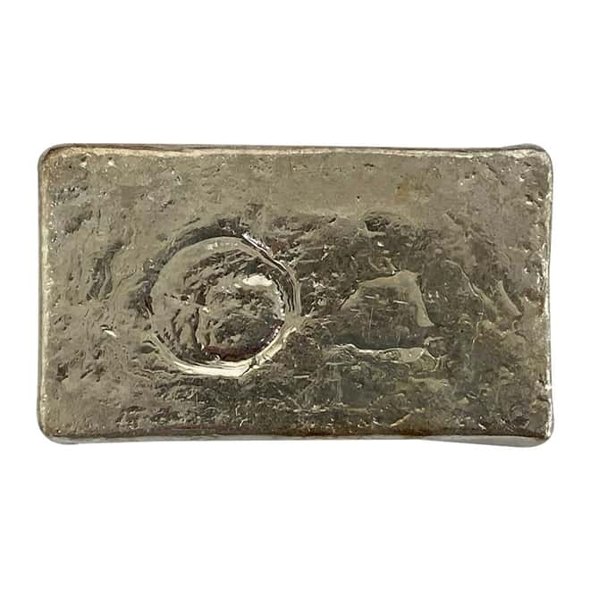 10 oz Perco Mint Vintage Silver Bar .999 Fine